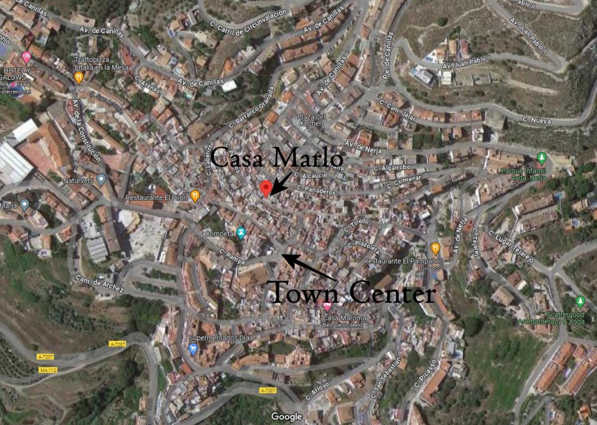 Casa Marlo, Spacious House In The Lively Centre Of Cómpeta Eksteriør bilde